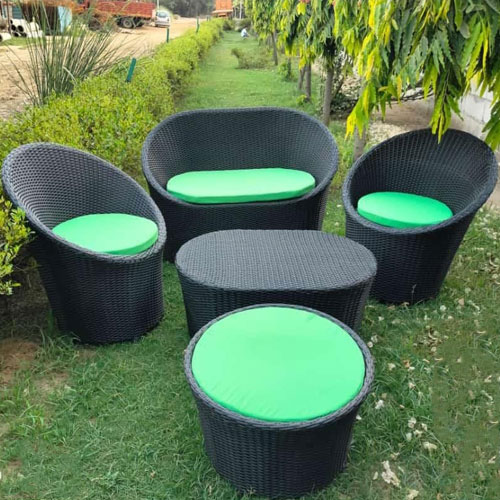 Plastic Wicker Table And Chair Set Manufacturers in Noida