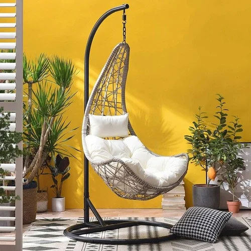 Single Seater Balcony Hanging Swing With Stand Manufacturers in Noida