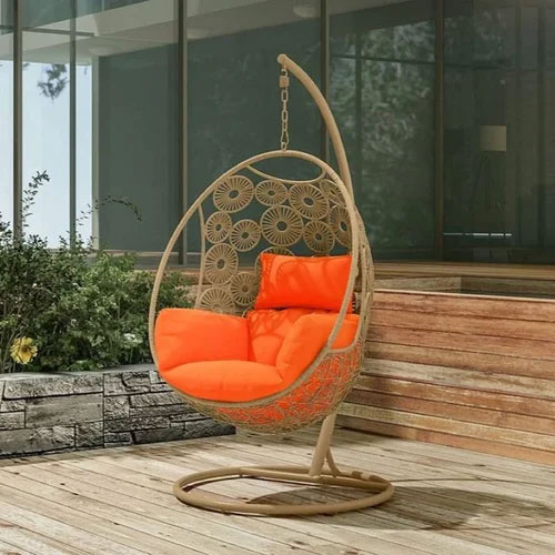 Single Seater Hanging Swing With Stand For Balcony Manufacturers in Noida