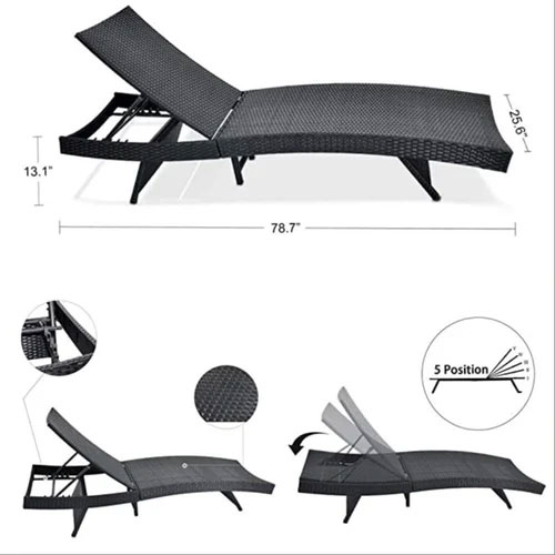Wicker Swimming Pool Lounger Manufacturers in Noida