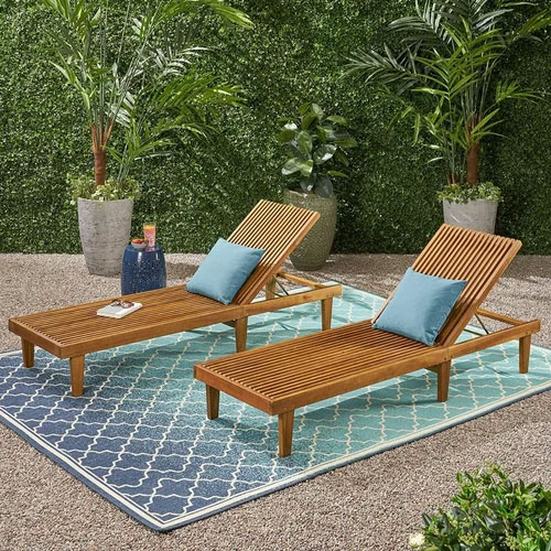 Wooden Poolside Lounger Chair Manufacturers in Noida